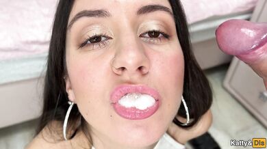 Facial Compilation , Cum on Face , Swallow