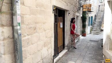Resort Romance - Babe Seduces Stranger for Rough Sex - Katty West