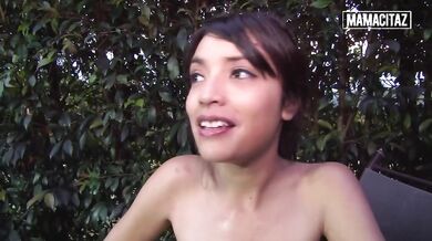 Colombian Cutie Veronica Marin Oiled & Fucked in Hotel Room Full Scene