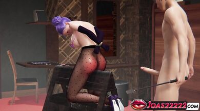 Sexy Rosalin Big Tits 3D Hentai - Tight Ass Fingering Close-Up, Big Ass Spanking, Pussy Licking Squirt