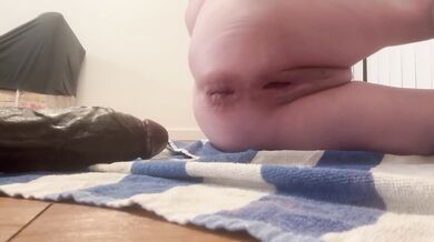 Extreme anal stretching bbc and fist toy