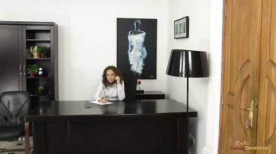Three coworkers are peeing on each other and fucking in the office