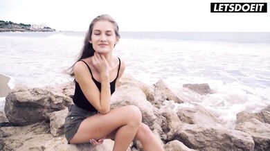 Hungarian Beauty Tiffany Tatum Public Beach Sex with Kevin White - LATINA MILF