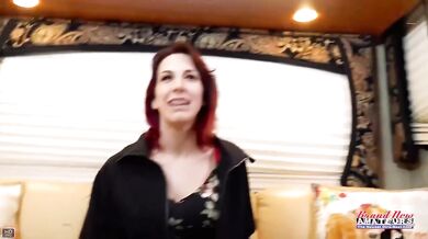 Scarlet Foxx Curvy Redhead MILF Wet Ass Lick Tattoo Handjob!