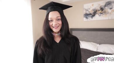 Girl next door gets grad gift from step-dad