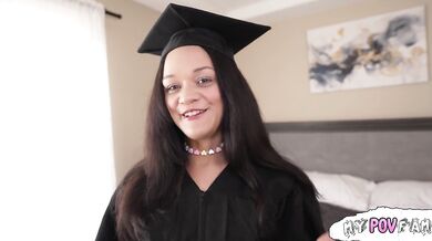 Girl next door gets grad gift from step-dad