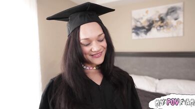 Girl next door gets grad gift from step-dad