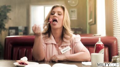 MILFY Busty Blonde MILF Andie Anderson Can't Resist Stud's BBC
