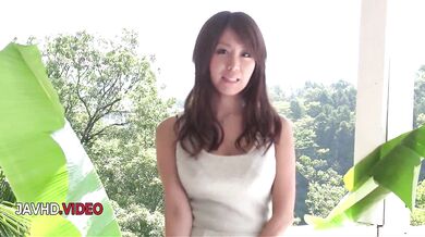 Sexy MILF Chihiro Akino Enjoys Intense Jav Outdoor Sex With Creampie Finish