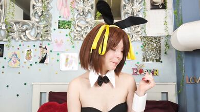 Pro Level Unlocked: Bunny Haruhi Rides Like a Goddess