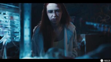 Ouija Board Parody Prank - Redhead Babe Face Fucked While the Time is Frozen