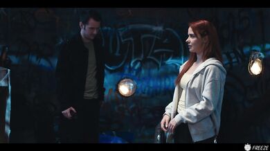 Ouija Board Parody Prank - Redhead Babe Face Fucked While the Time is Frozen