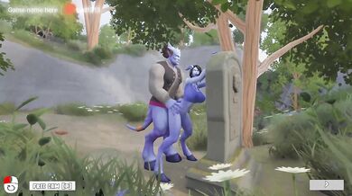 A modest draenei decided to try herself in an adult film and was fucked by werewolves and minotaurs. part 2