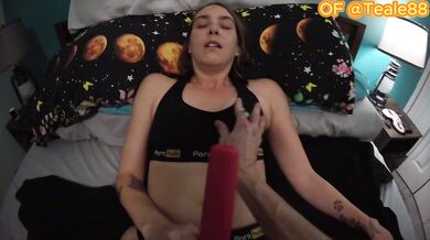 Toy Testing gets WET! New PornHub Thong squirt