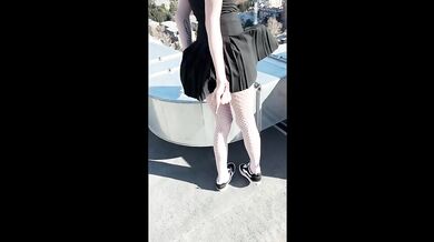 Stunning Trans Girl Above the City - Rooftop Teaser