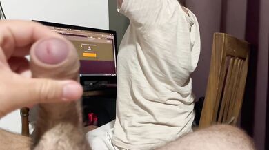 I manage to get my stepsister to grab my penis for the first time