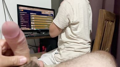 I manage to get my stepsister to grab my penis for the first time