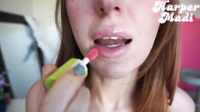college hunger fuels harper madi's primal cock worship