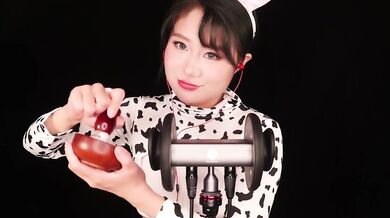 ASMR Hot Cowgirl Cream Ear Massage, Ear Cupping, Ear Cleaning and Ear Eating