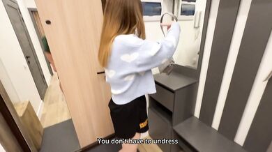 A naive newcomer signed a contract – now she’s having sex with the landlord!