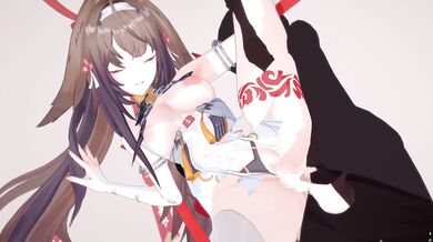 ZZZ Zenless Zone Zero Leaf Blinking I-Shaped Spread Legs Sex
