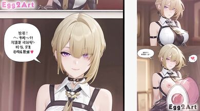 zenless zone zero Hentai Aldult Comic Ep.003 - Evelyn Blow Job Manga by Egg2Art