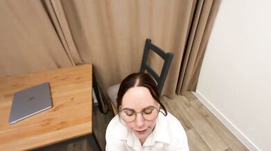 POV: Sex with a Hot Wife in an Office Suit