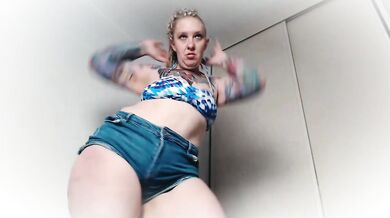 FREE PREVIEW Big Ass MILF Striptease and Solo Masturbation starring Rem Sequence