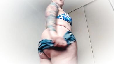 FREE PREVIEW Big Ass MILF Striptease and Solo Masturbation starring Rem Sequence