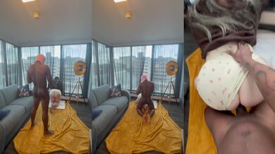 BBC Fucks Thick White Ass Teen She Moans So Loud