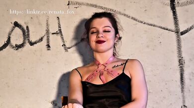Instructions for jerking off in an abandoned building from Renata Fox