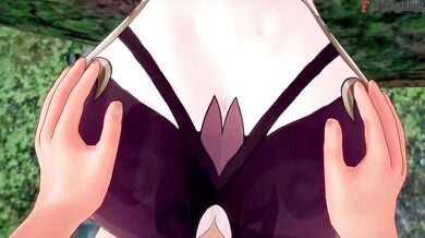 Lauma hot naked sex in the forest | Genshin Impact | Full & POV on patreon: Fantasyking3