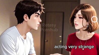 My stepmother gives me my first sex lesson / subtitled