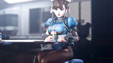 overwatch overwatch 2 street fighter chun-li cosplay juno overwatch