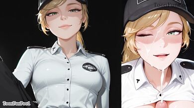 Big Tits Vanessa hentai from FNAF hentai by ToonFunPool