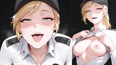 Big Tits Vanessa hentai from FNAF hentai by ToonFunPool