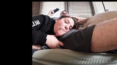 Chugging dick while I play video games