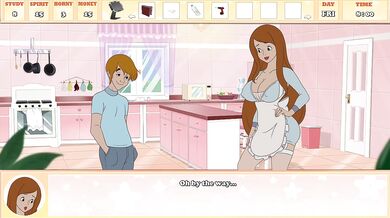 His Mom Caught Him While Tutoress Was Giving Him A Blowjob(18+) - Milftoon Gameplay Part 2