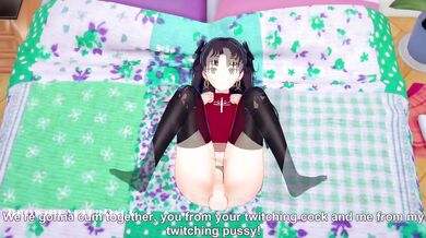Rin Tohsaka Hard Sex With Footjob and Blowjob