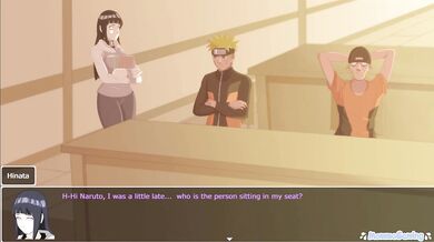 Living With Tsunade 0.44 [16] Hinata on a Lap Scene