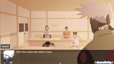 Living With Tsunade 0.44 [16] Hinata on a Lap Scene