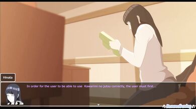 Living With Tsunade 0.44 [16] Hinata on a Lap Scene