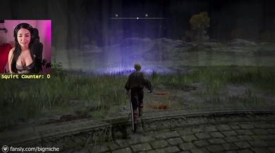 Squirting Every Time I Lose On Elden Ring - Ends w/ Anal Creampie and Ass To Mouth