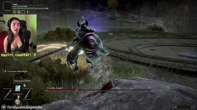 Squirting Every Time I Lose On Elden Ring - Ends w/ Anal Creampie and Ass To Mouth