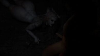 Thick Tribal Night Elf Fucking In The Forest