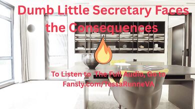Dumb Little Secretary Faces the Consequences