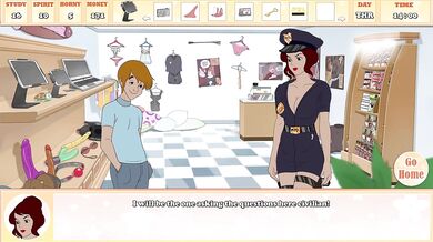 He Cums On His Sexy Step Mom's Ass While Oiling Her Body From The Back(18+) - Milftoon Gameplay Part3