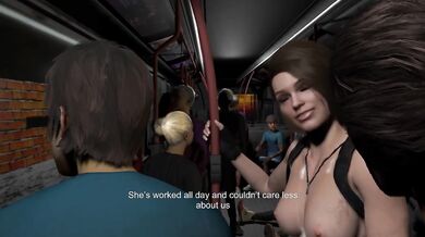 Jill Valendine Wants To Fuck Standing Up In The Bus