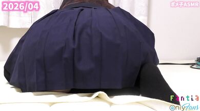 【素人】むっちりJKのフェラASMR【尻アングル】日本人 色白 制服 巨乳 コスプレ Japanese Hentai Asian
