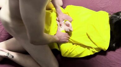 Yellow Raincoat Hot Fucking